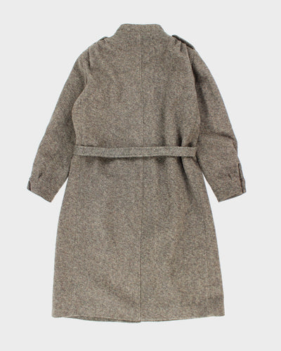 Vintage 80's Jocardi Heavyweight Wool Blend Overcoat - M