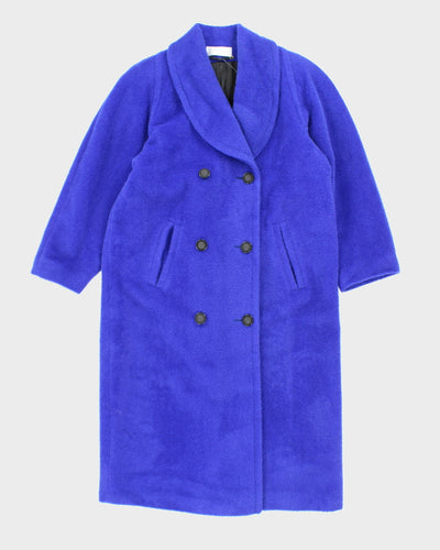 Vintage 80's Heavyweight Double Breasted Overcoat - L
