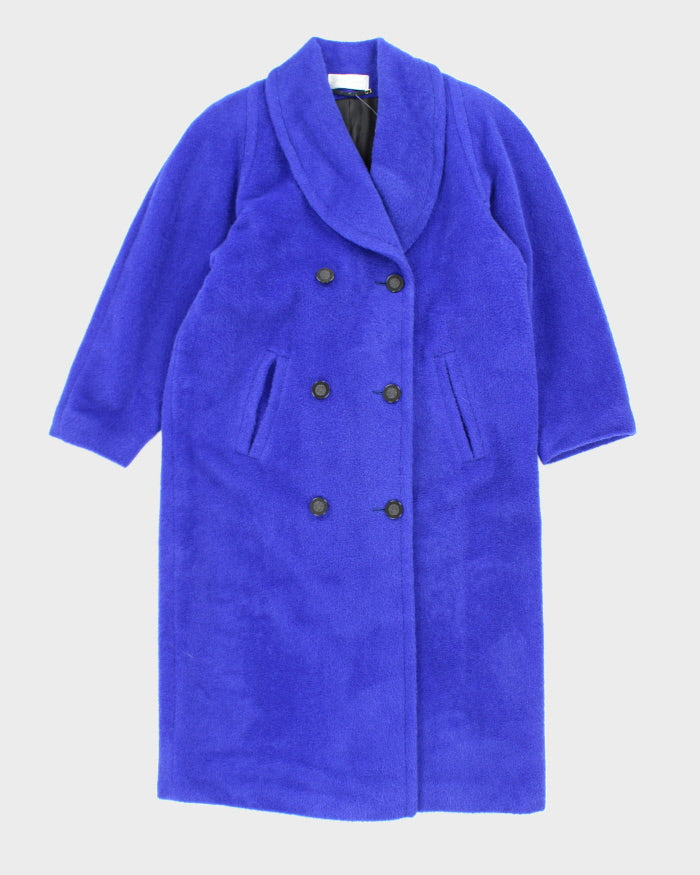 Vintage 80's Heavyweight Double Breasted Overcoat - L