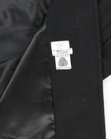 Vintage 80's Heavyweight Double Breasted Wool Overcoat - M