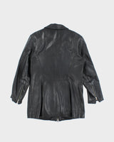 Vintage Y2K Danier Slim Fit Zip Up Leather Jacket - M