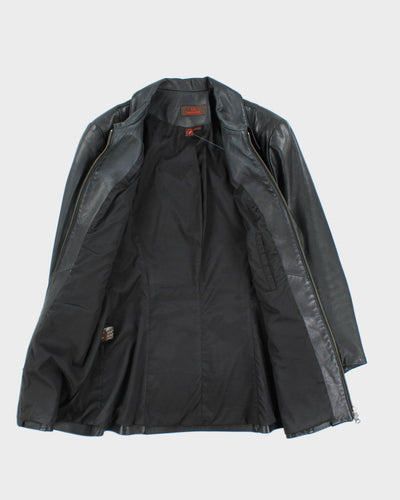 Vintage Y2K Danier Slim Fit Zip Up Leather Jacket - M