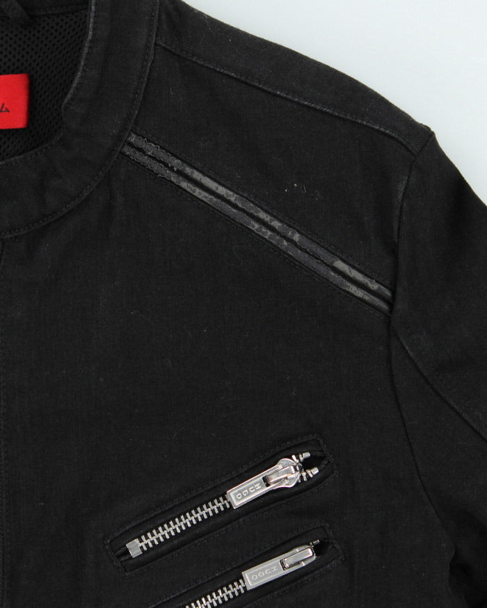 Vintage Hugo Boss Biker Style Harrington Jacket - M
