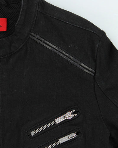 Vintage Hugo Boss Biker Style Harrington Jacket - M