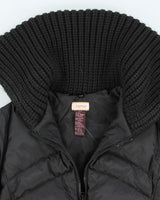 Vintage Y2K Buffalo Cropped Puffer Jacket - L