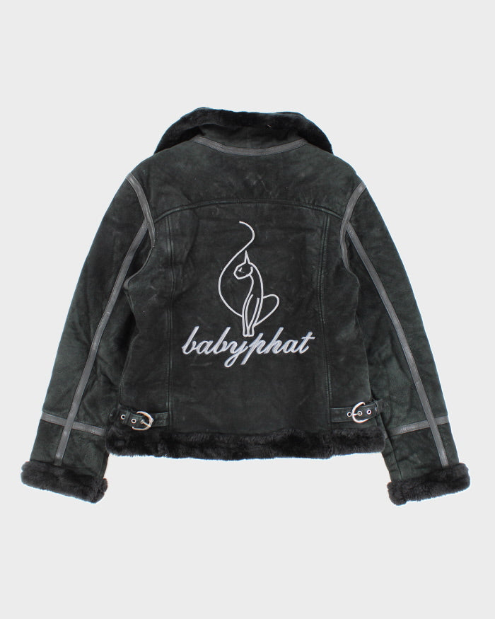 Y2k 00s Baby Phat Leather Jacket - L – Rokit