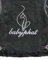 Y2k 00s Baby Phat Leather Jacket - L