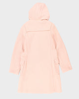 Burberry Pink Wool Duffel Coat - S