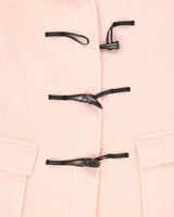 Burberry Pink Wool Duffel Coat - S