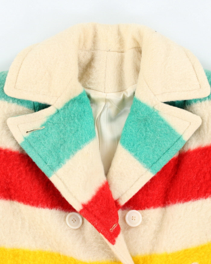 Vintage Hudson's Bay Blanket Coat - M