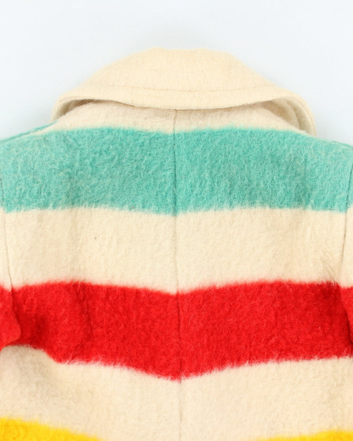 Vintage Hudson's Bay Blanket Coat - M
