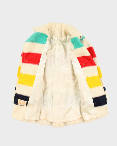 Vintage Hudson's Bay Blanket Coat - M