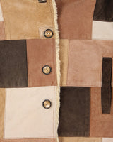 Vintage Dona Michi Patchwork Coat - S