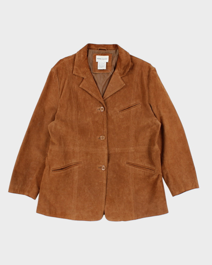 Vintage Premier Collection Brown Leather Jacket - XL