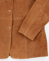 Vintage Premier Collection Brown Leather Jacket - XL