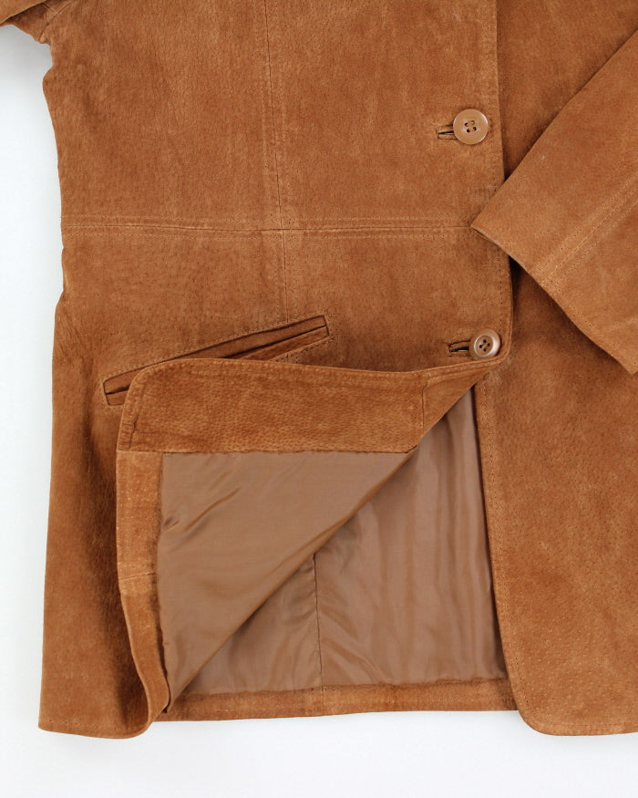 Vintage Premier Collection Brown Leather Jacket - XL