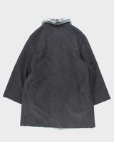Vintage Women's Heavyweight Fur Collared Jacket - L