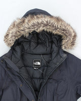 Vintage Women's The North Face Hooded Parka Coat - M