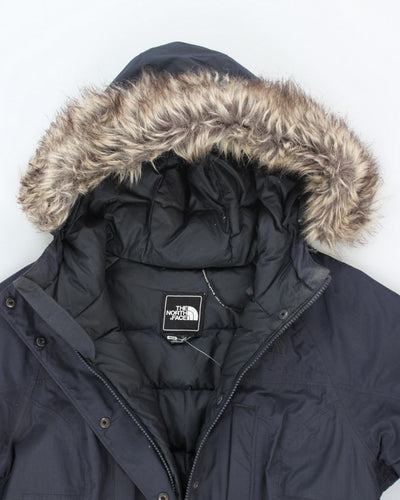 Vintage Women's The North Face Hooded Parka Coat - M