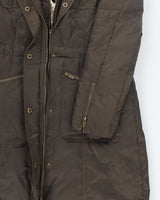 Vintage Women's Y2K Guess Hooded Parka Coat - S