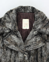 Vintage 60s Mohair &amp; Angora Coat - L