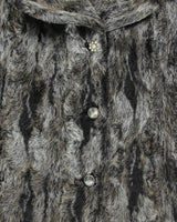 Vintage 60s Mohair &amp; Angora Coat - L