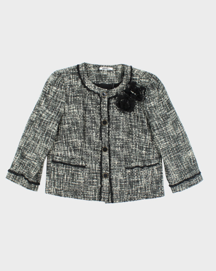 DKNY Cropped Blazer Jacket - M