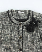 DKNY Cropped Blazer Jacket - M