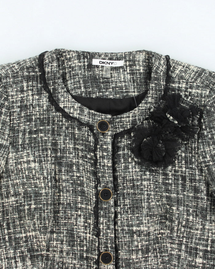 DKNY Cropped Blazer Jacket - M