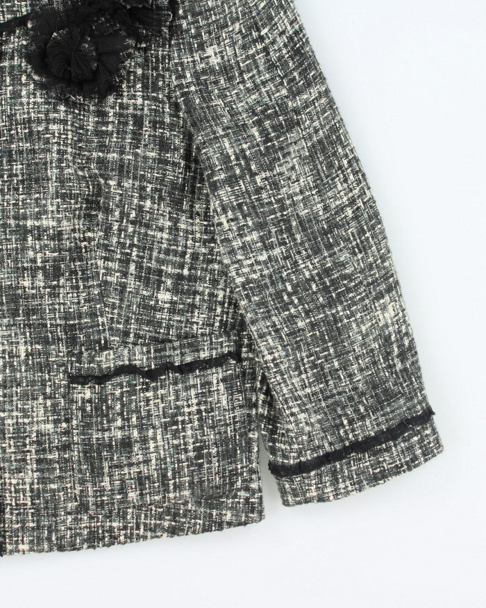 DKNY Cropped Blazer Jacket - M