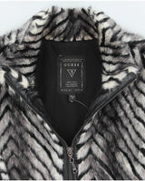 Y2k 00s Guess Faux Fur Gilet - M