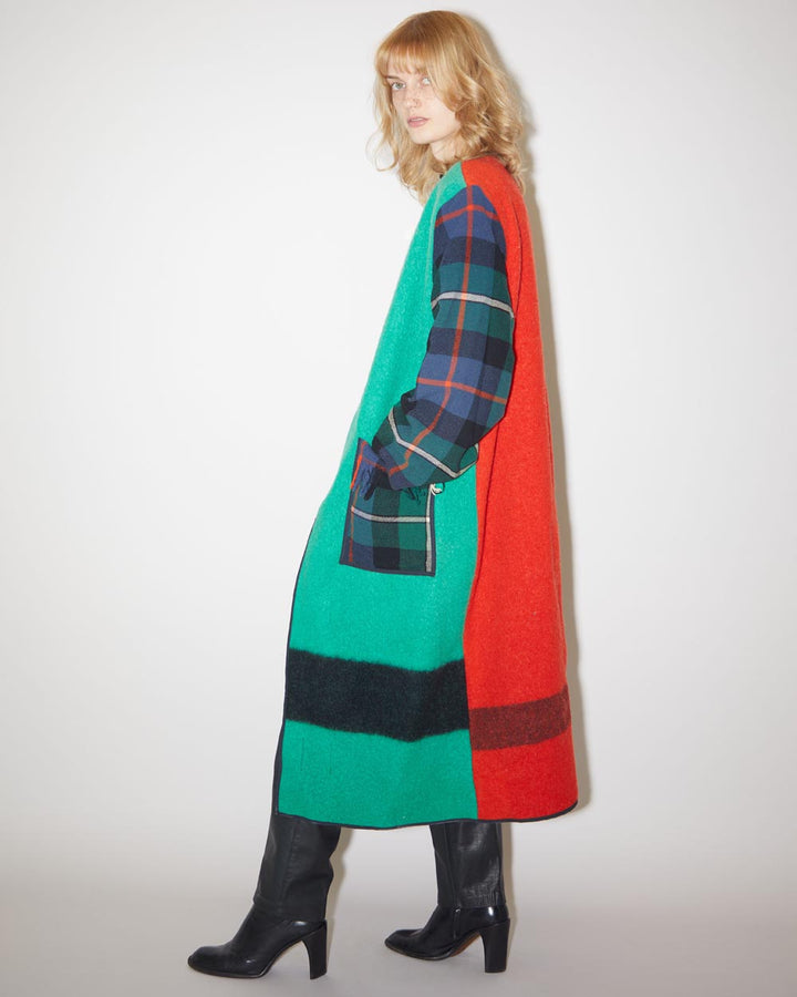 Rokit Originals Effie-Ray Rework Blanket Coat