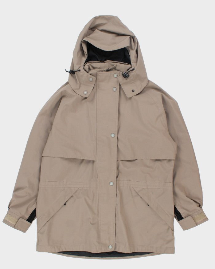 Vintage Women's Eddie Bauer Hooded Long Rain Jacket - L