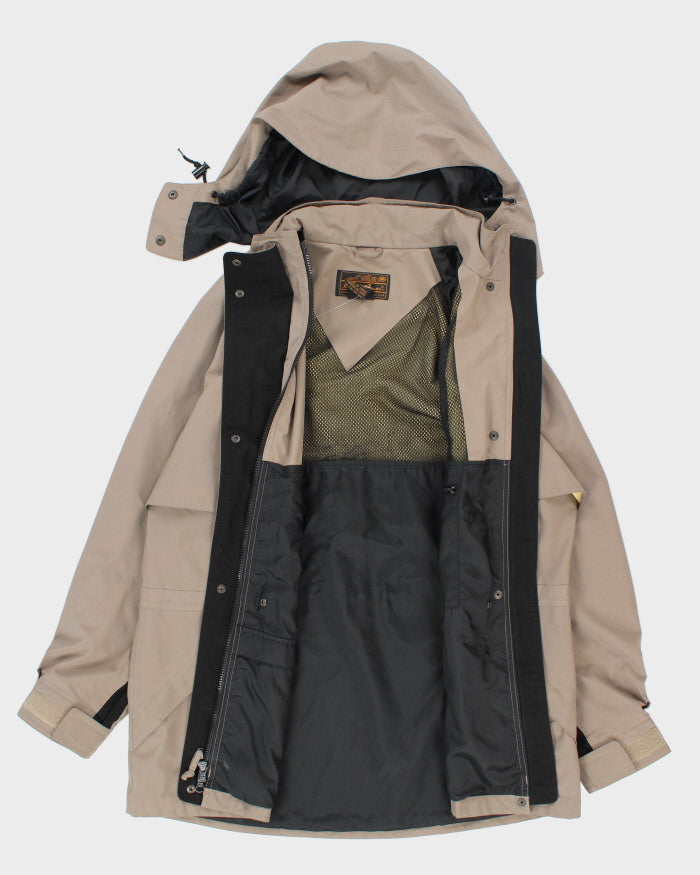 Vintage Women's Eddie Bauer Hooded Long Rain Jacket - L
