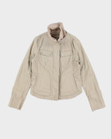 Vintage Women's Y2K DKNY Cropped Zip Up Jacket - M