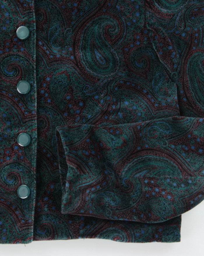 Vintage London Fog Velvet Jacket - M