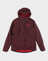 The North Face Purple Hooded Ski Jacket - M