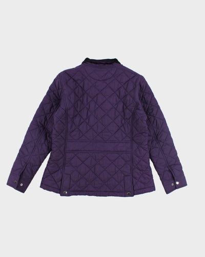 Vintage Women's Ralph Lauren Quilted Bomber Jacket - L