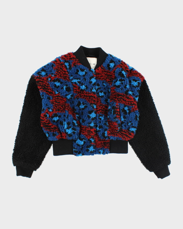 Kenzo x H&amp;M Borg Embroidered Bomber Jacket - S