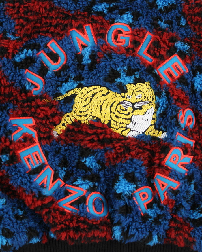 Kenzo x H&M Borg Embroidered Bomber Jacket - S – Rokit