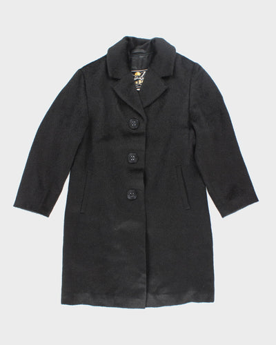 Vintage Alpaca & Mohair Blend Coat - S