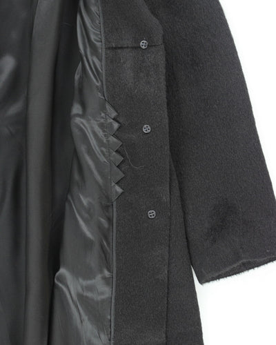 Vintage Alpaca & Mohair Blend Coat - S