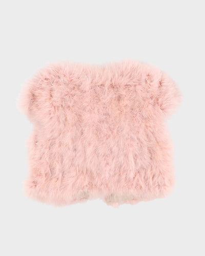 BCBG Max Azria Feather Gillet - M