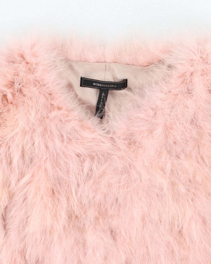 BCBG Max Azria Feather Gillet - M