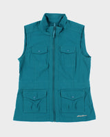 Vintage Women's Eddie Bauer Multi Pocket Gilet - M