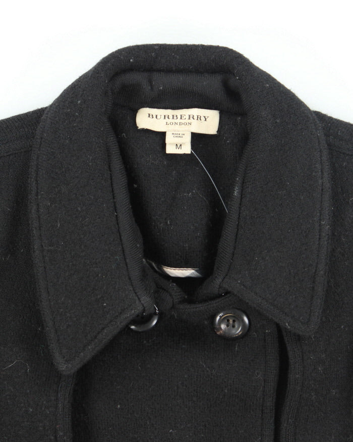 Vintage Women's Burberry Sleevless Cashmere Jacket - M