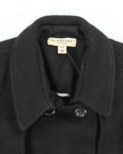Vintage Women's Burberry Sleevless Cashmere Jacket - M