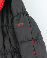 Vintage Y2K Women's DKNY Cropped Hooded Puffer Jacket - S
