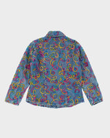 Vintage Chicos Embroidered Denim Jacket - S