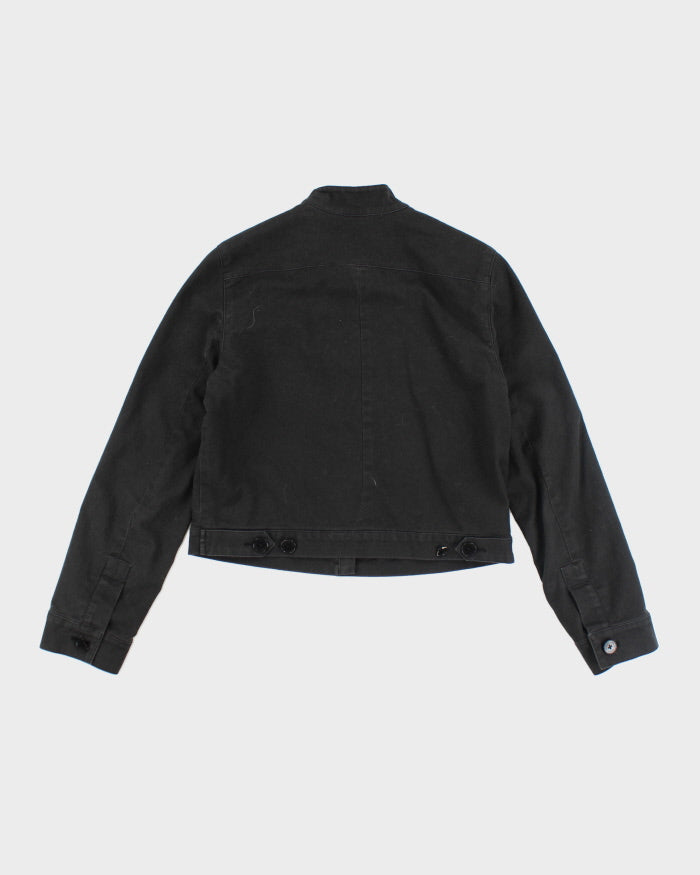 Ralph Lauren Black Cropped Lightweight Jacket - M